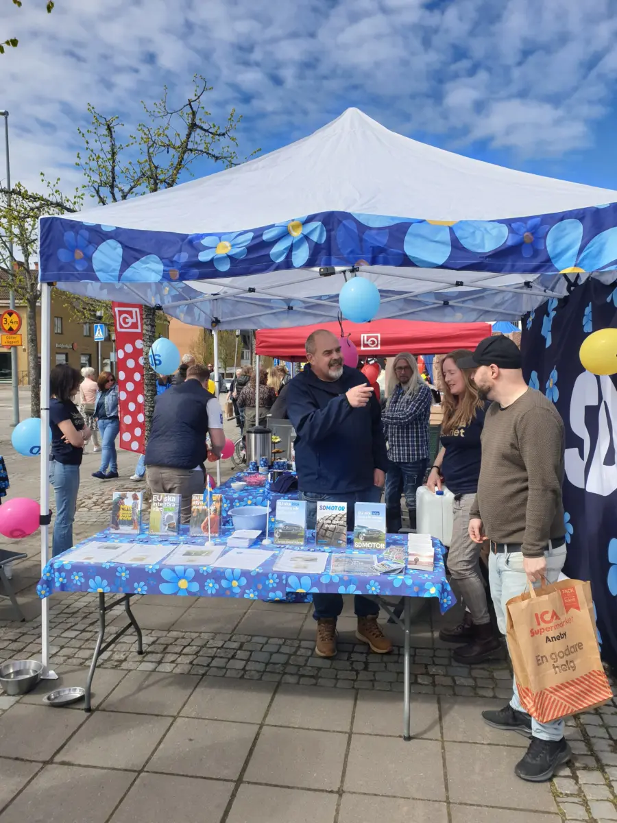 SD Tältet på Aneby dagen