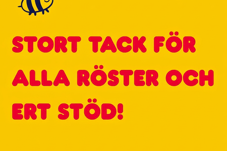 Tack till våra väljare