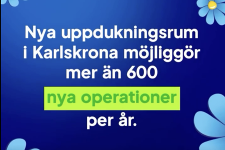 Nu minskar vi operationskön i Blekinge