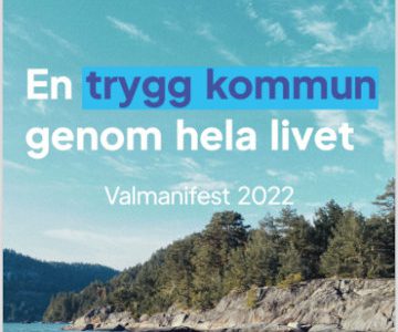 Läs vårt valmanifest för 2022 till 2026!