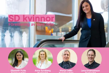 SD Kvinnor – Föreläsning av Sara Gille