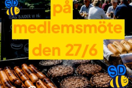 Medlemsmöte den 27 Juni