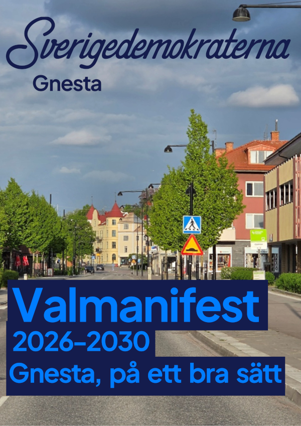 SD Gnesta valmanifest 2026-2030