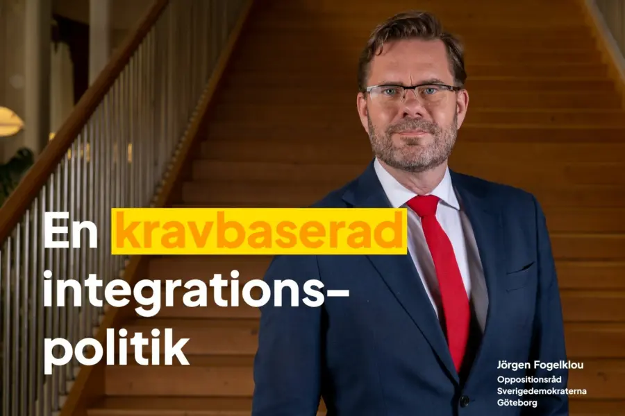 Jörgen Fogeklou (SD), oppositionsråd SD Göteborg