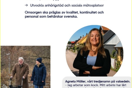 Ett värdigt liv för våra äldre – Agneta Möller
