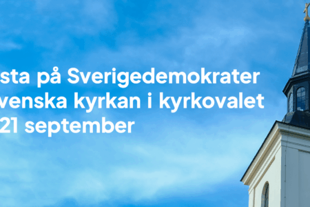 Rösta på Sverigedemokrater i Svenska kyrkan den 8–21 september
