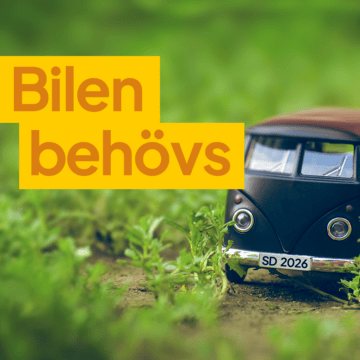 Bilen behövs i Huddinge