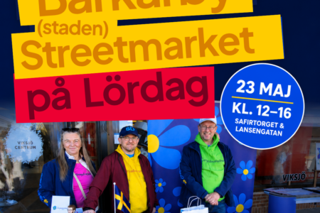 Vi ställer ut på Barkarby Streetmarket.
