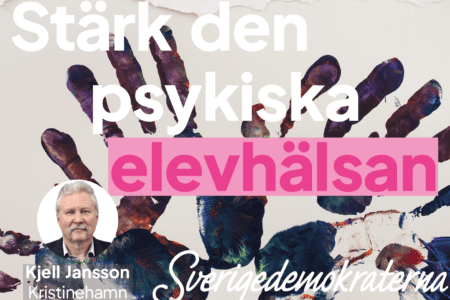 Stärk den psykiska elevhälsan