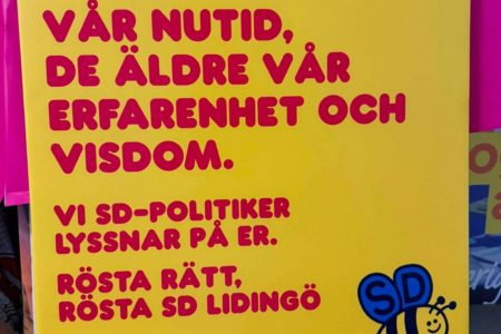 Valaffischerna är uppe – nu går vi för valseger!