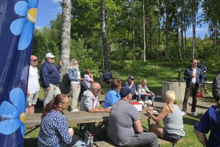 Grillning vid Ljungsjön 24/5