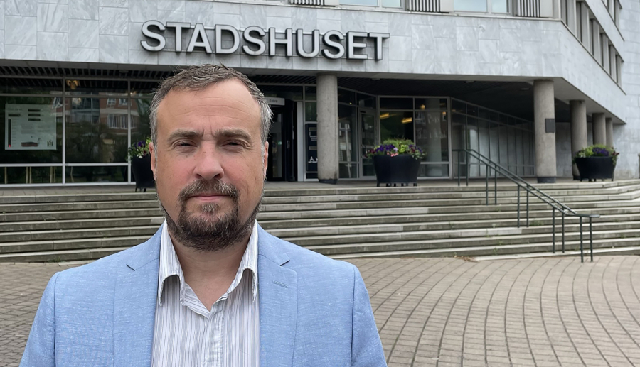 Magnus Olsson (SD) oppositionsråd i Malmö.
