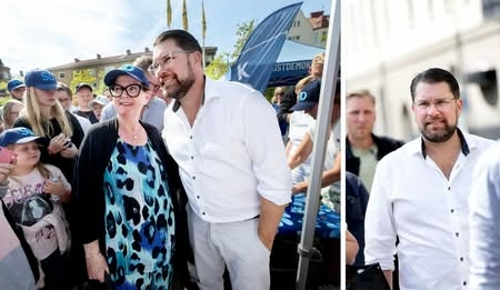 Lördagen den 15 augusti var Jimmie i Hässleholm
