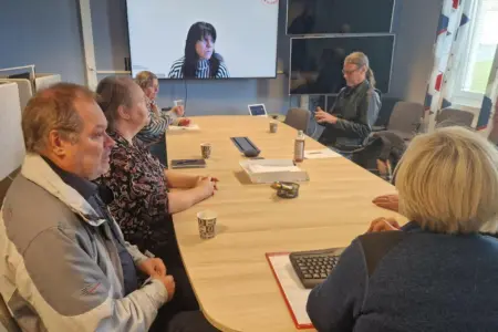 Verksamhetsbesök på ett ”litet nätt sjukhus, väl fungerande” – Kiruna sjukhus