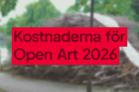Sverigedemokraterna exponerar kostnaderna för samtliga verk från Open Art 2026
