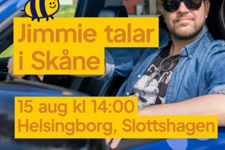 Jimmie Åkesson kommer till Skåne och Helsingborg den 15 augusti!