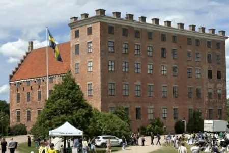 Nationaldagsfirande vid Svaneholm slott