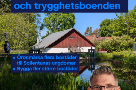 Vi vill ha ett Sollentuna med balanserat byggande!
