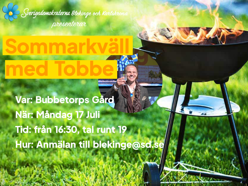 Sommarkväll med Tobbe.