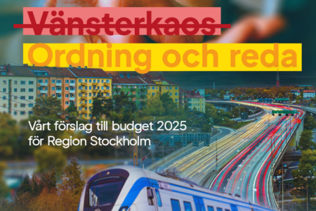 Sverigedemokraterna Region Stockholms budget 2025