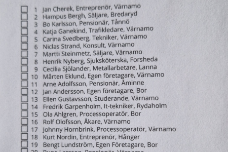 Valsedlar
