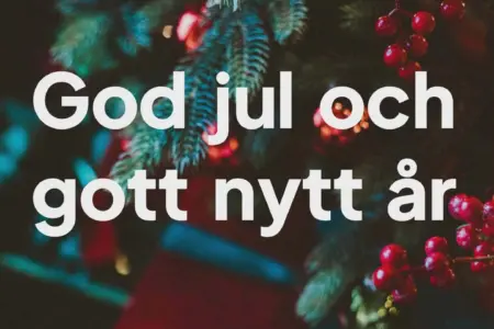 God jul & gott nytt år!