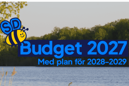 Sverigedemokraternas budget Region Västernorrland 2027