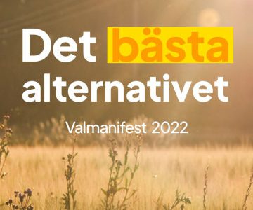 Läs vårt valmanifest för 2022 till 2026!