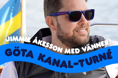 Jimmie &Aring;kessons G&ouml;ta kanal-turn&eacute;
