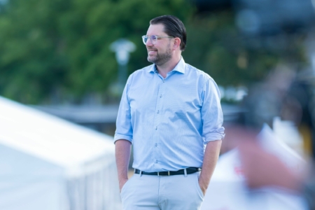 Jimmie Åkesson inleder sin stora valturné i Göteborg